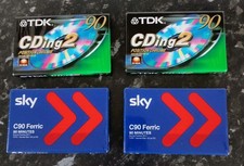 Cassette Tapes x 4 - TDK