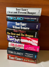 TOM CLANCY Hardcover Books -