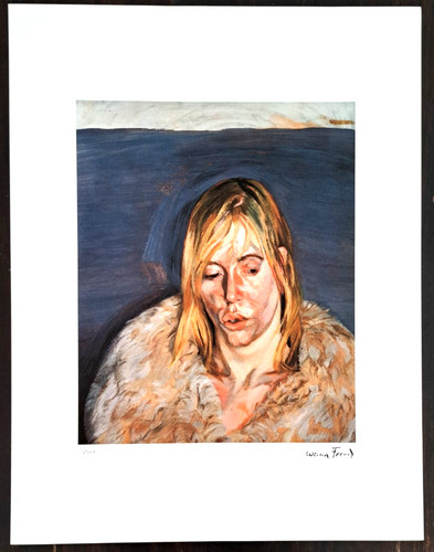 Lucian freud girl a fur - lucian,