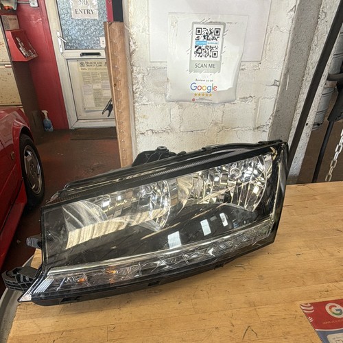 Skoda fabia headlight nearside - skoda,