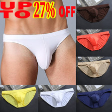 Mens Ice Silk Briefs Seamless