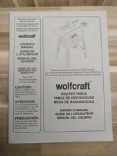 Wolfcraft Router Table Model