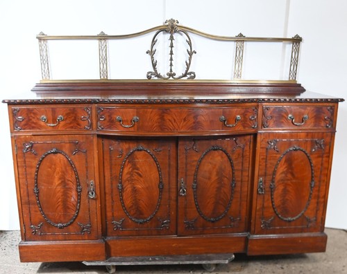 Chippendale mahogany sideboard - chippendale,