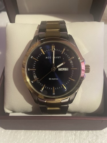 Accurist men stainless - accurist, steel