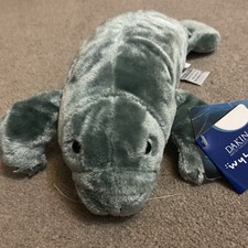 Manatee Plush Soft Toy Tags