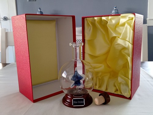 Beautiful blue orchid glass - beautiful,