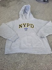 NYPD New York Police Department Officially Licensed Hoodie Sweatshirt Age10-12