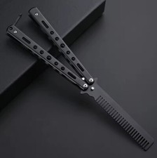 Butterfly black comb - butterfly,