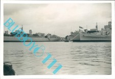 Royal Navy Repair ships Berry Head Rame Head & HMS Sheffield Portsmouth 1965