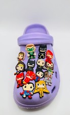 DC Charms Fits Crocs SET OF 14