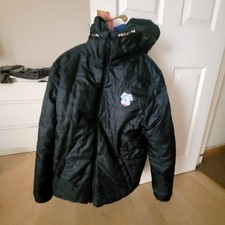Fleece Lined Cardiff City Fc Padded Jacket