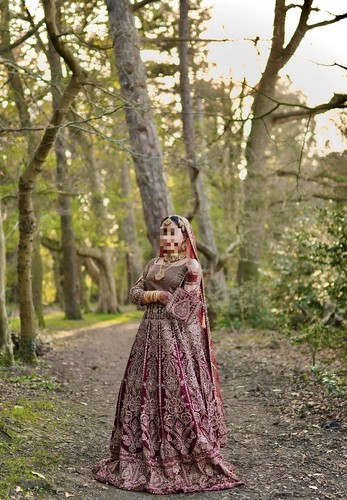 Asian bridal lehenga - asian,