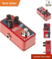 Red SUB 'N' UP Mini Octaver - Advanced Pitch-Shifting and Effects Technology