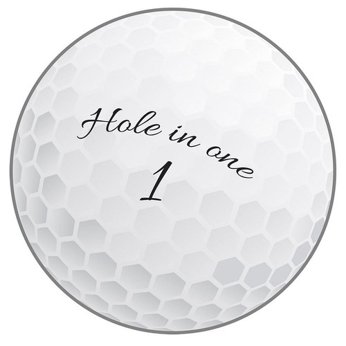 Hole one golf ball - one,
