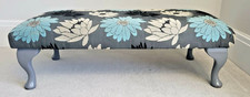 Vintage Floral Footstool