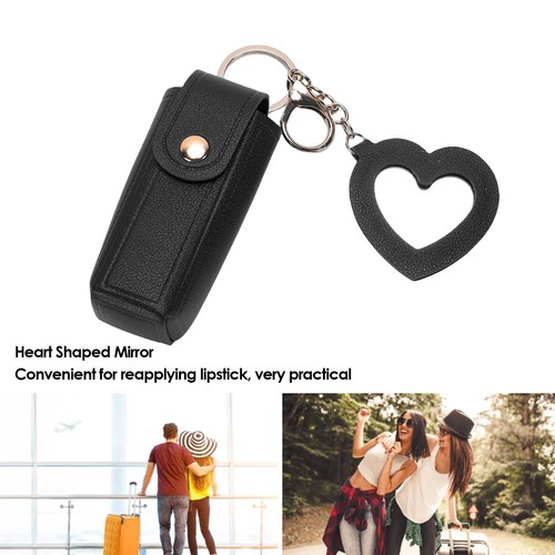 Leather lip balm holder - leather,