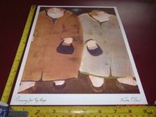 ERIKA OLLER CRUISING FOR TOY BOYS 9.5" x 11.5" PRINT *READ - NO MOUNT OR FRAME*