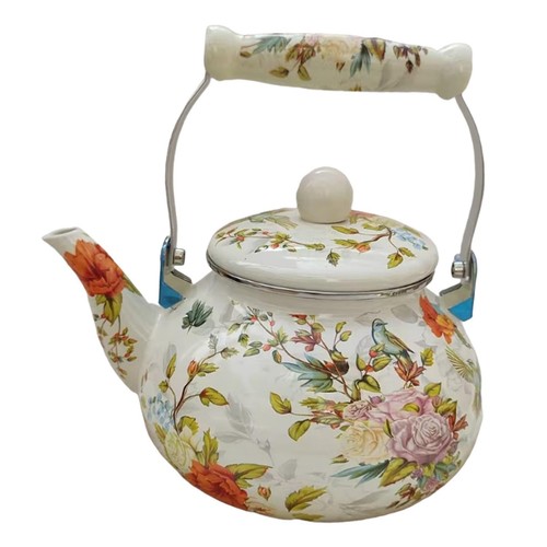 Enamel tea kettle coffee - enamel,