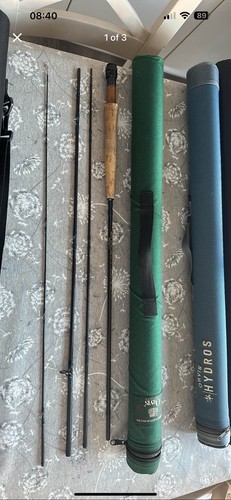 Orvis silver label - label, rod