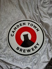 Camden Town Brewery Metal Sign Large Breweriana 