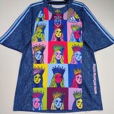 Stade Francais Paris 2008 - 2009 Adidas Rugby Shirt | Men's Large