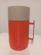 ALADDIN VINTAGE RETRO SUPER FOOD FLASK 7.5" .44 LT ORANGE CREAM CAMPER VAN (TB13