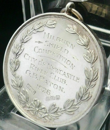 Sterling silver medal - sterling,