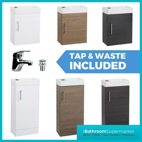 Compact bathroom vanity - unit, &