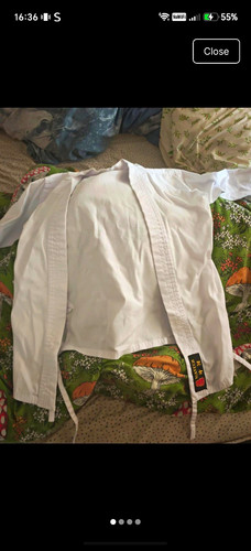 Master white martial arts - master, gi