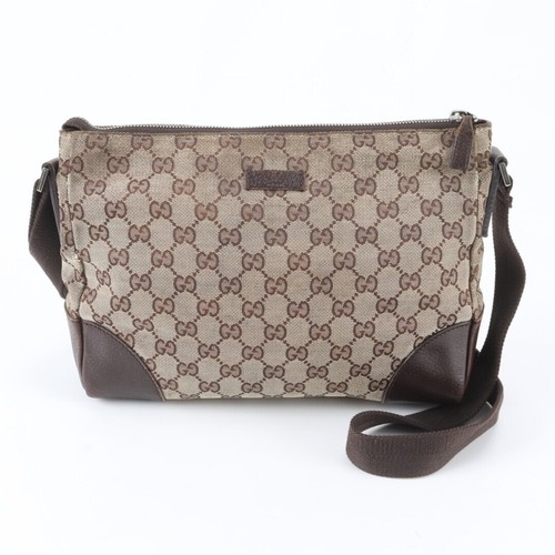 Gucci messenger bag canvas - messenger,