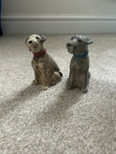 Rare Cath Kidston Ceramic Stanley Dog Salt And Pepper Pots