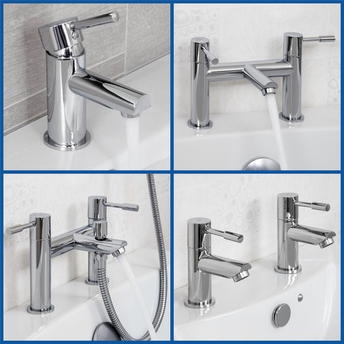 Modern chrome bathroom sink - modern,