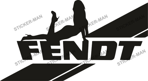 Fendt sticker van - sticker,