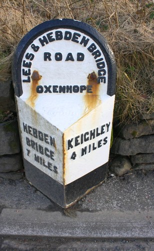 Photo 6x4 milestone beside - photo,