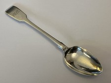 Lovely Irish Victorian Sterling Silver Teaspoon by John Smyth Dublin 1857