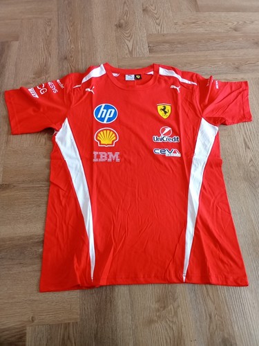 Ferrari team red shirt puma - ferrari,
