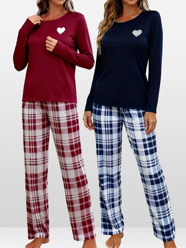 Women long sleeve sleepwear - long,