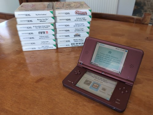 Nintendo dsi burgundy - ds,