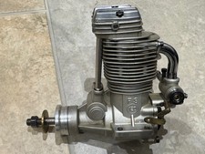 OS FS-120 FS Series Twin Rocker Box 4 Stroke Flex Exhaust Plane Engine NO RES