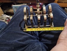 Antique Toast Rack Plated