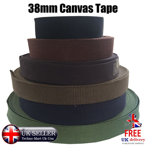 38mm canvas tape - tape, heavy