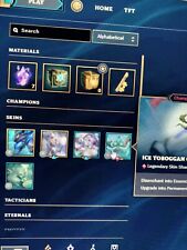 Lol account euw lvl 45 ice toboggan corki championship kalista EDG Zoe and more 