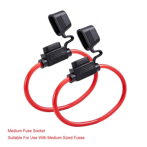 Inline fuse holder 24v - fuse,