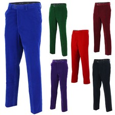 Mens Soft Velvet Trousers