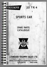 TRIUMPH TR4 SPARE PARTS