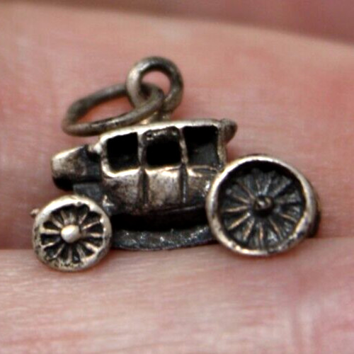 Horse drawn stagecoach - horse, charm