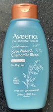 Aveeno Scalp Soothing Haircare Rose Water & Chamomile Shampoo For Dry Hair 354ml