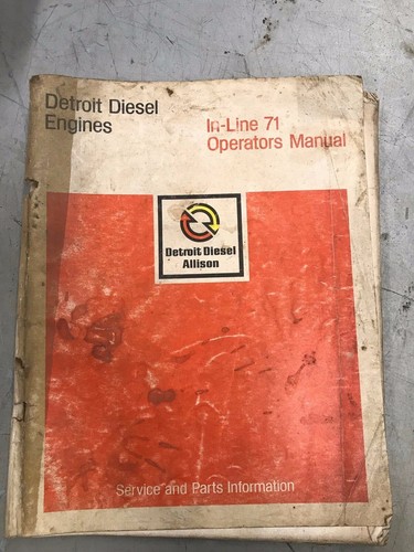 Detroit diesel engines line - engines, in-line