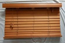 Medium Oak Wooden venetian blinds 50mm various sizes