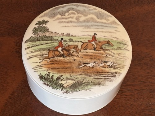 Vintage spode herring hunt - vintage,